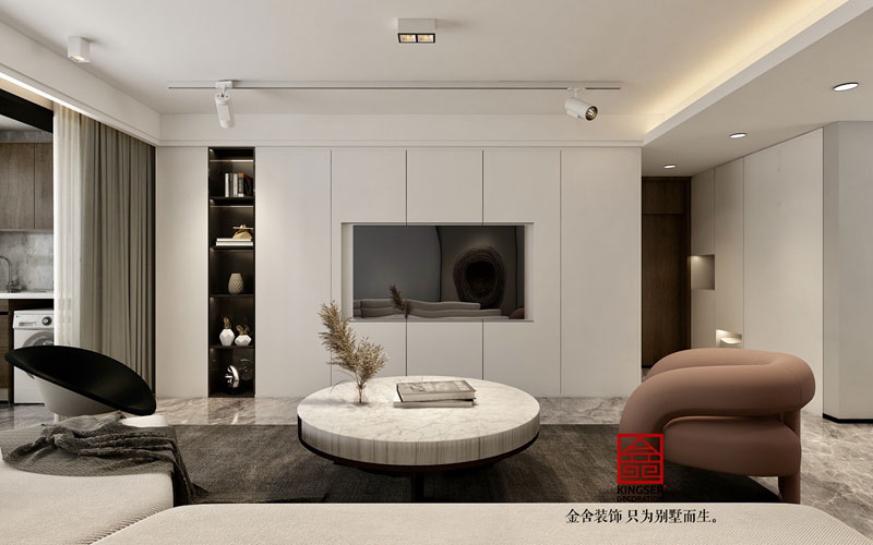 東南智匯城170㎡現代簡(jiǎn)約風(fēng)格裝修設計