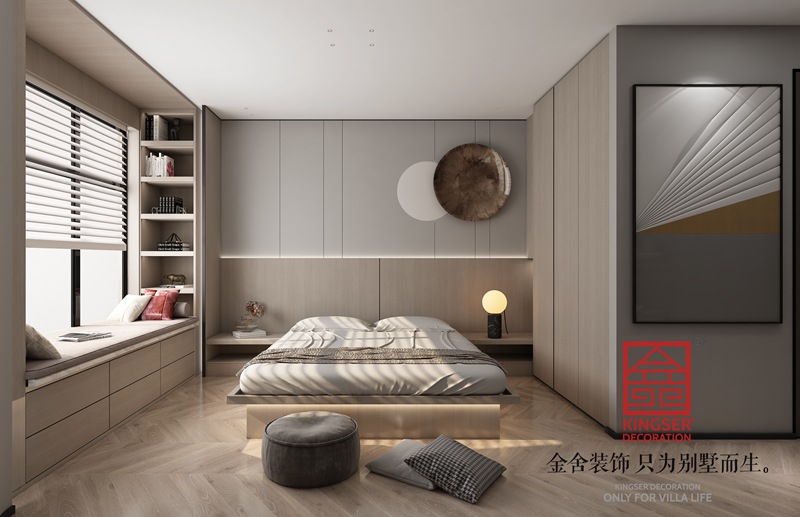 國赫天著(zhù)180平現代風(fēng)格裝修效果圖