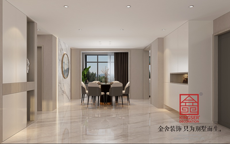 榮盛遠見(jiàn)178平現代新中式風(fēng)格裝修效果圖