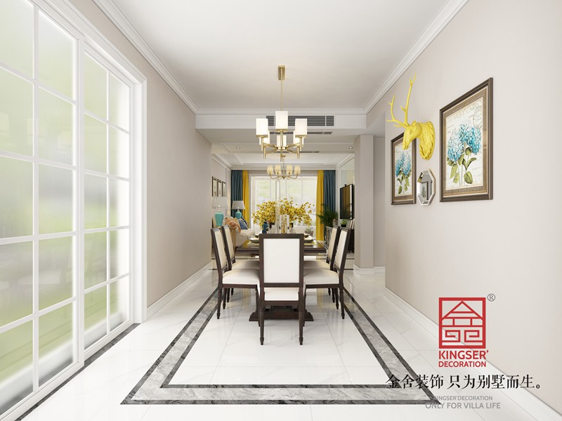 奧北公元美式風(fēng)格裝修設計