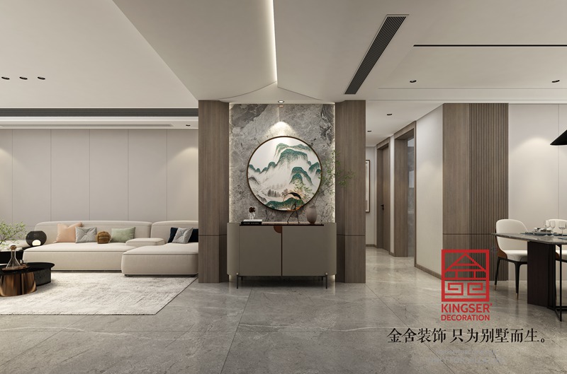 國仕山163㎡現代風(fēng)格裝修設計