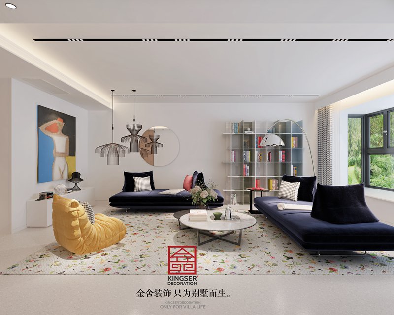 恒大華府極簡(jiǎn)主義別墅裝修設計