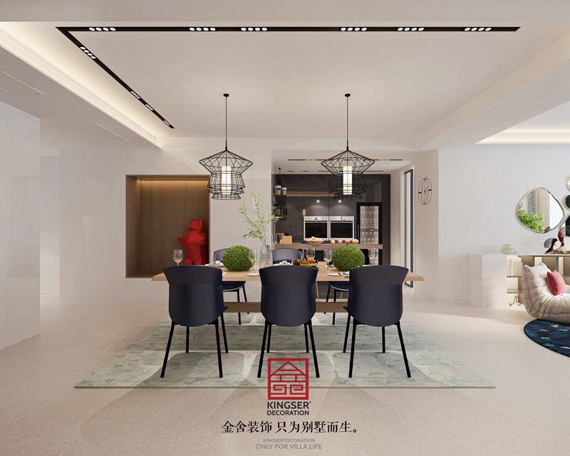 恒大華府極簡(jiǎn)主義別墅裝修設計